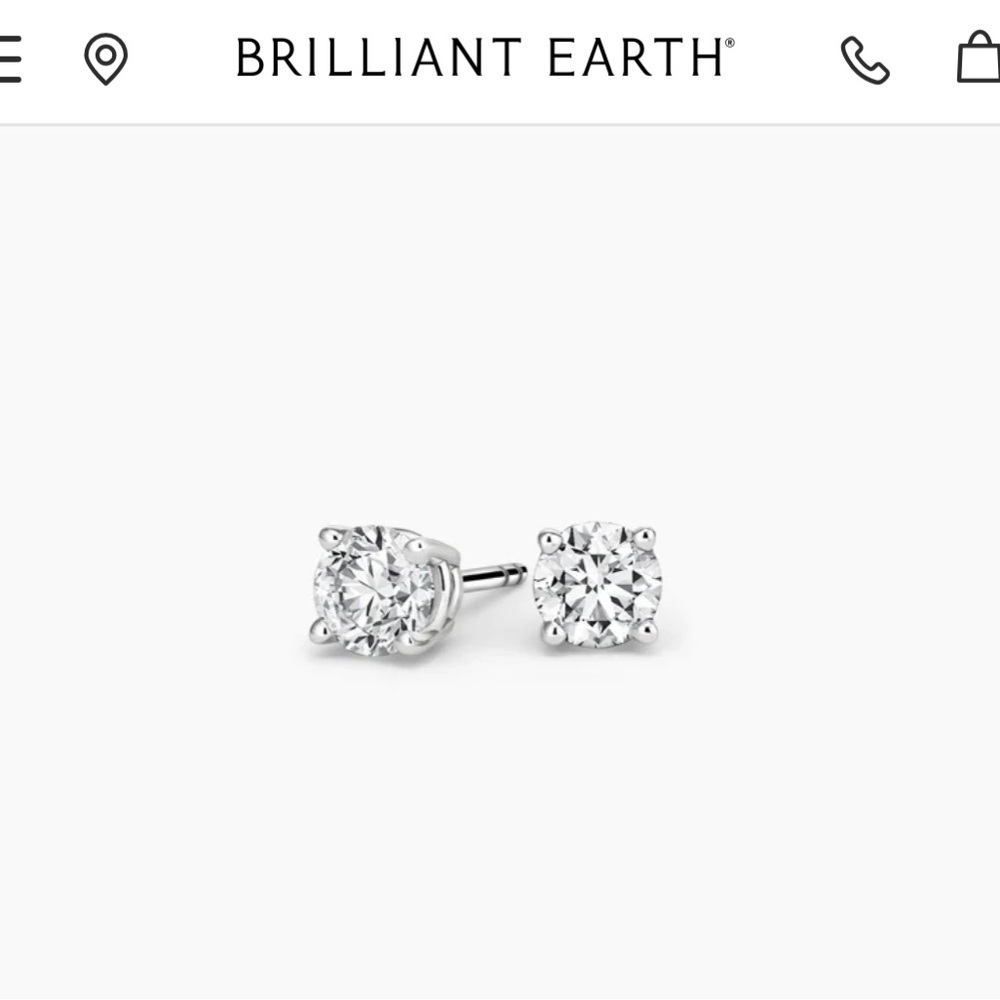 Brilliant Earth 1/4 Ct Diamond Stud Earrings